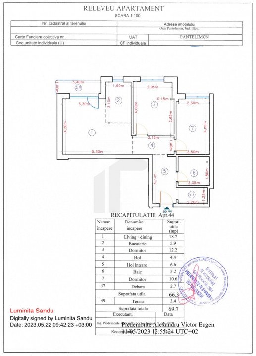 Apartament Nou, 3 Camere, Mobilat și Utilat, în Pantelimon - Soseaua Cernica