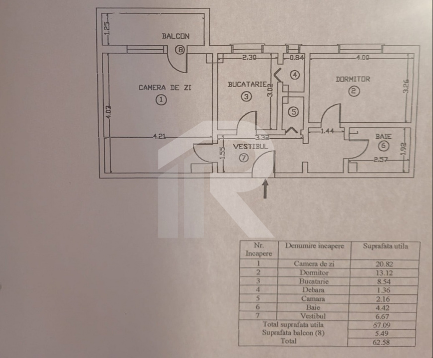 Apartament 2 camere – Strada Prometeu nr. 21 - Zona Aviatiei