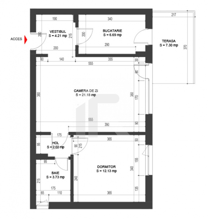 Apartament 2 camere de închiriat – Greenfield Residence, Băneasa  
