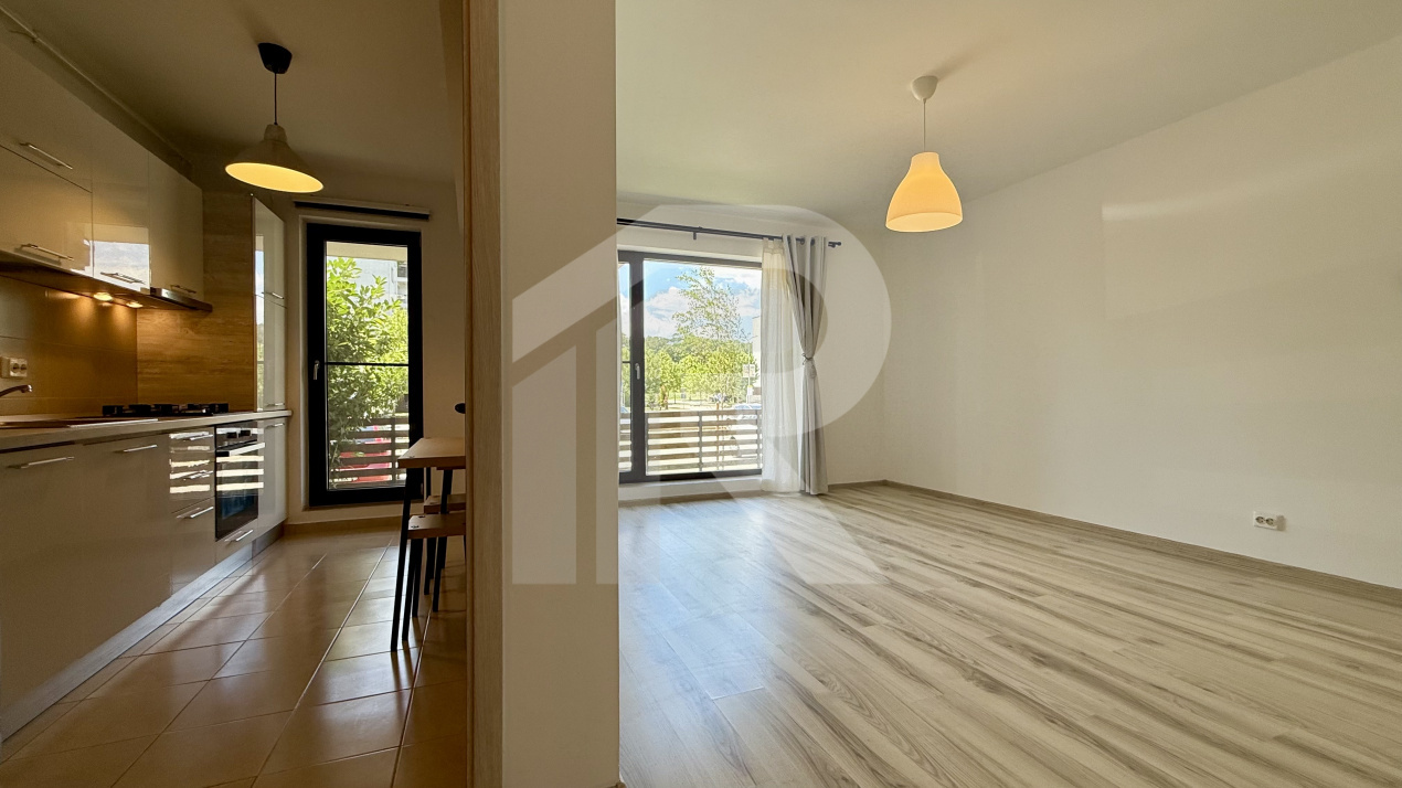 APARTAMENT CU GRĂDINĂ in GREENFIELD BĂNEASA cu 2 CAMERE