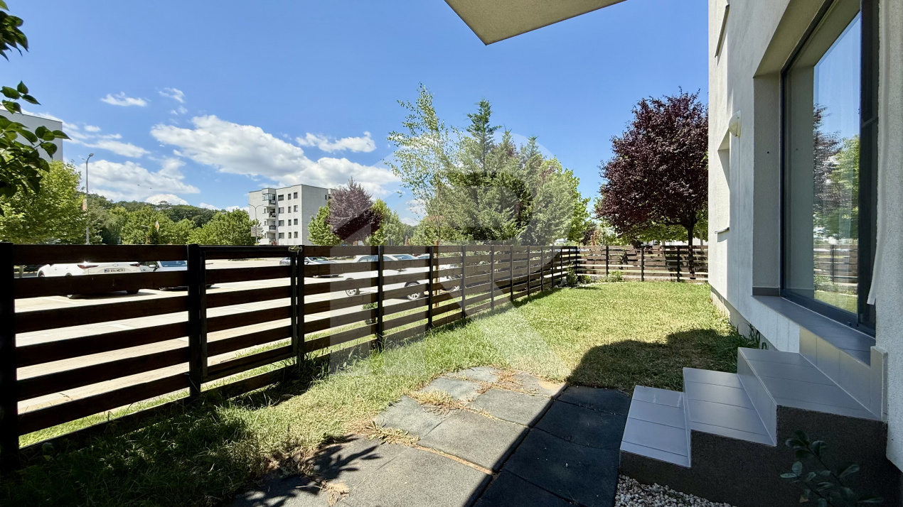 APARTAMENT CU GRĂDINĂ in GREENFIELD BĂNEASA cu 2 CAMERE