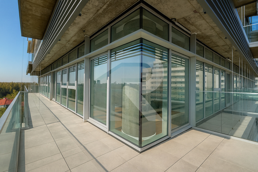 Lake View Living - Apartament 3 camere în UP-site Calea Floreasca - Terasă 17 mp