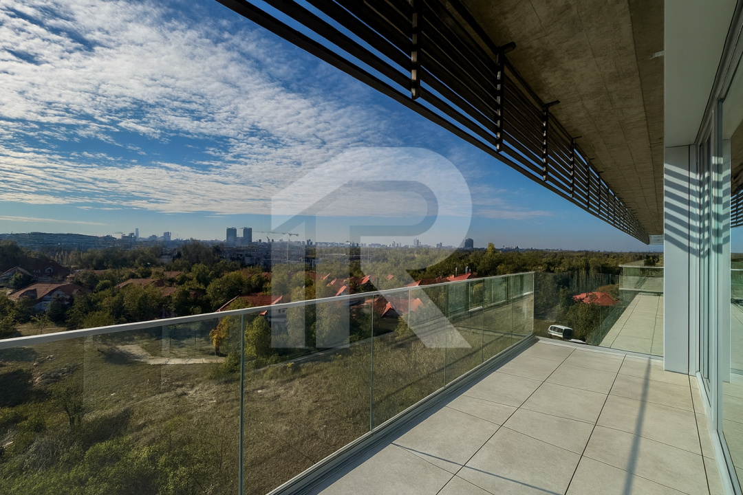 Lake View Living - Apartament 3 camere în UP-site Calea Floreasca - Terasă 17 mp