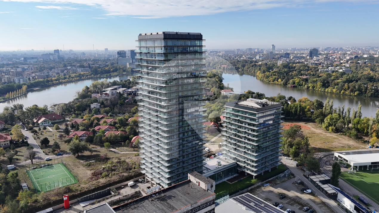 Lake View Living - Apartament 3 camere în UP-site Calea Floreasca - Terasă 17 mp