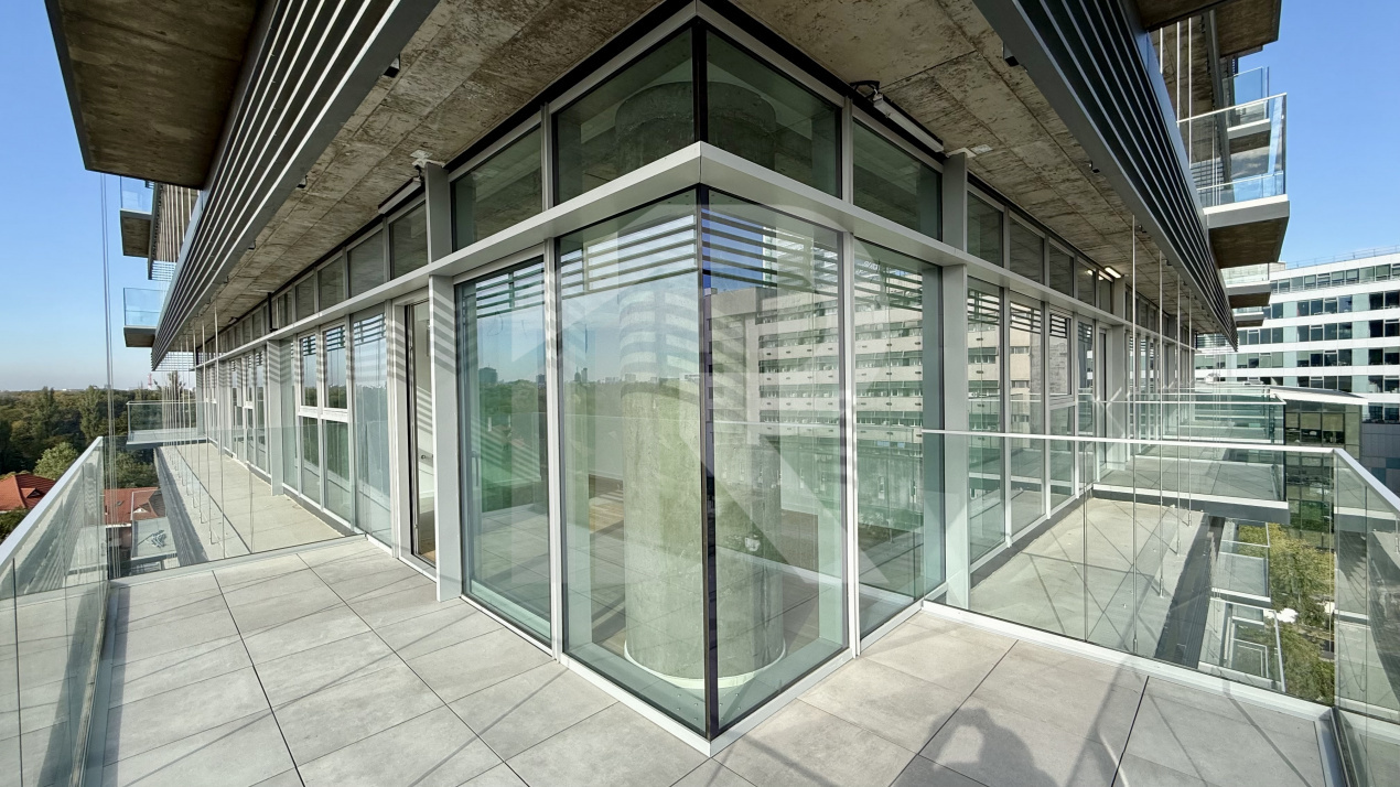 Lake View Living - Apartament 3 camere în UP-site Calea Floreasca - Terasă 17 mp