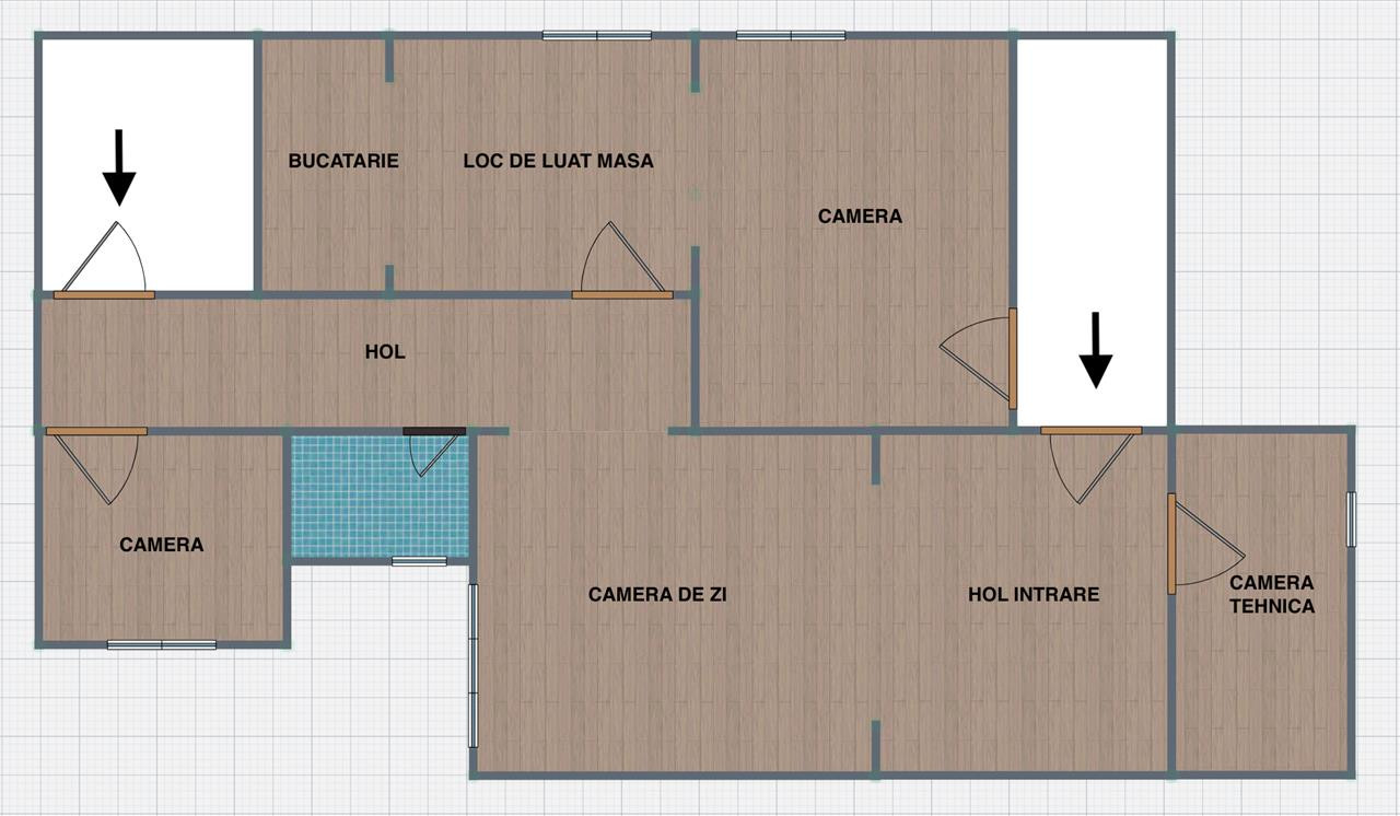 3 CAMERE in COTROCENI