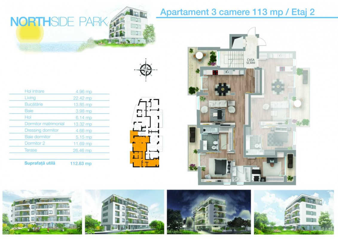 BANEASA - SISESTI - PRET PROMOTIONAL 173 000 EURO + LOC DE PARCARE